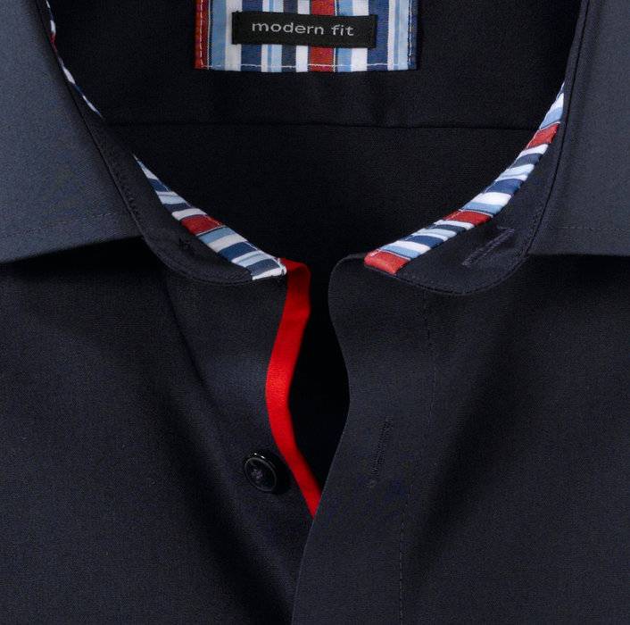 Olymp Camicia Olymp Blu Modern Fit Con Taschino