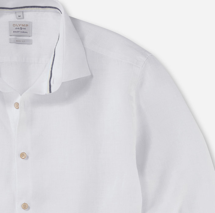 Olymp Camicia Slim Fit Olymp In Puro Lino