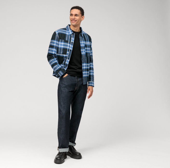 Olymp Pullover Scollo A V Nero Olymp Regular Fit