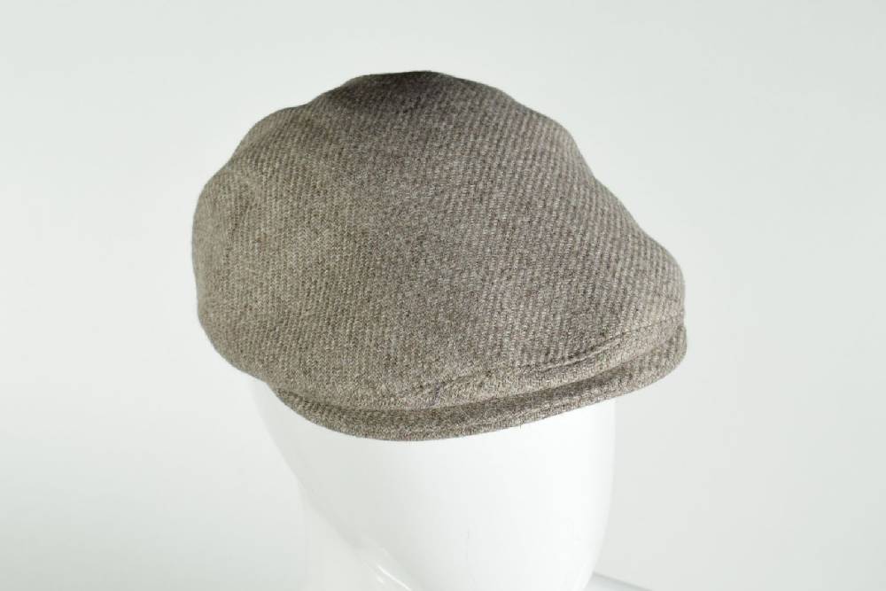 Panizza Berretto Panizza Tortora In Lana Shetland