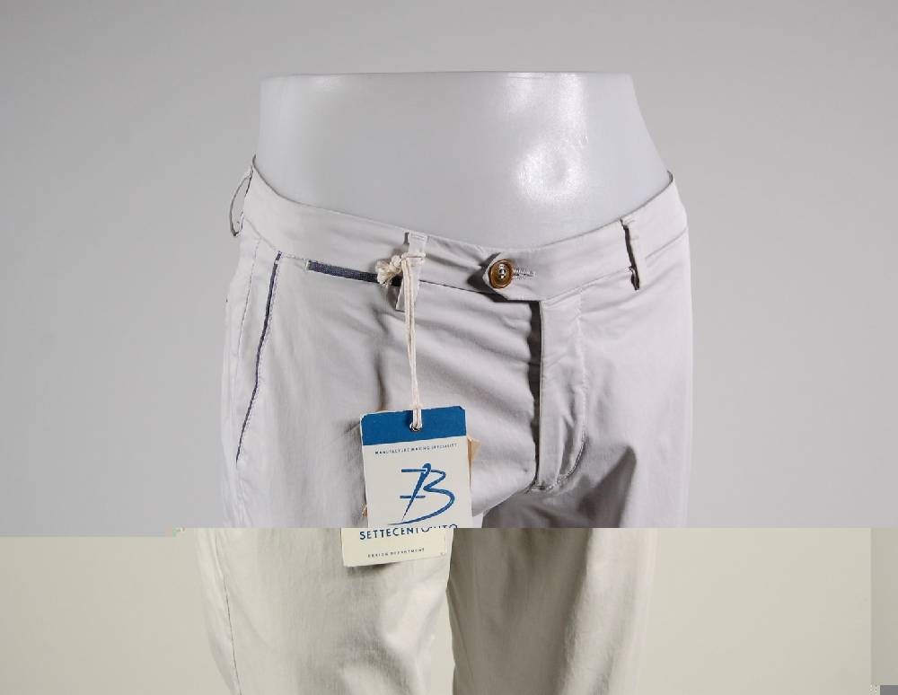 B Settecento Pantalone bsettecento in quattro colori in cotone stretch