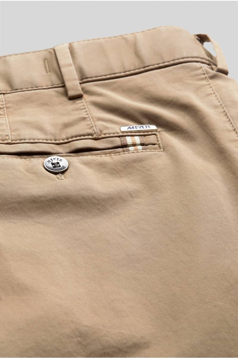 Meyer Pantalone Cammello Meyer In Cotone Fairtrade Modern Fit