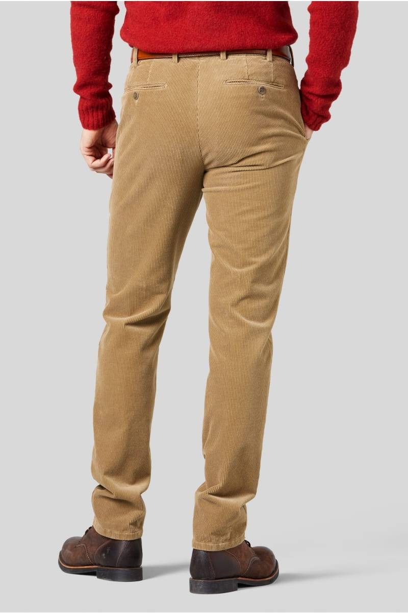 Meyer Pantalone Cappuccino Meyer In Velluto A Coste Luxury Modern Fit