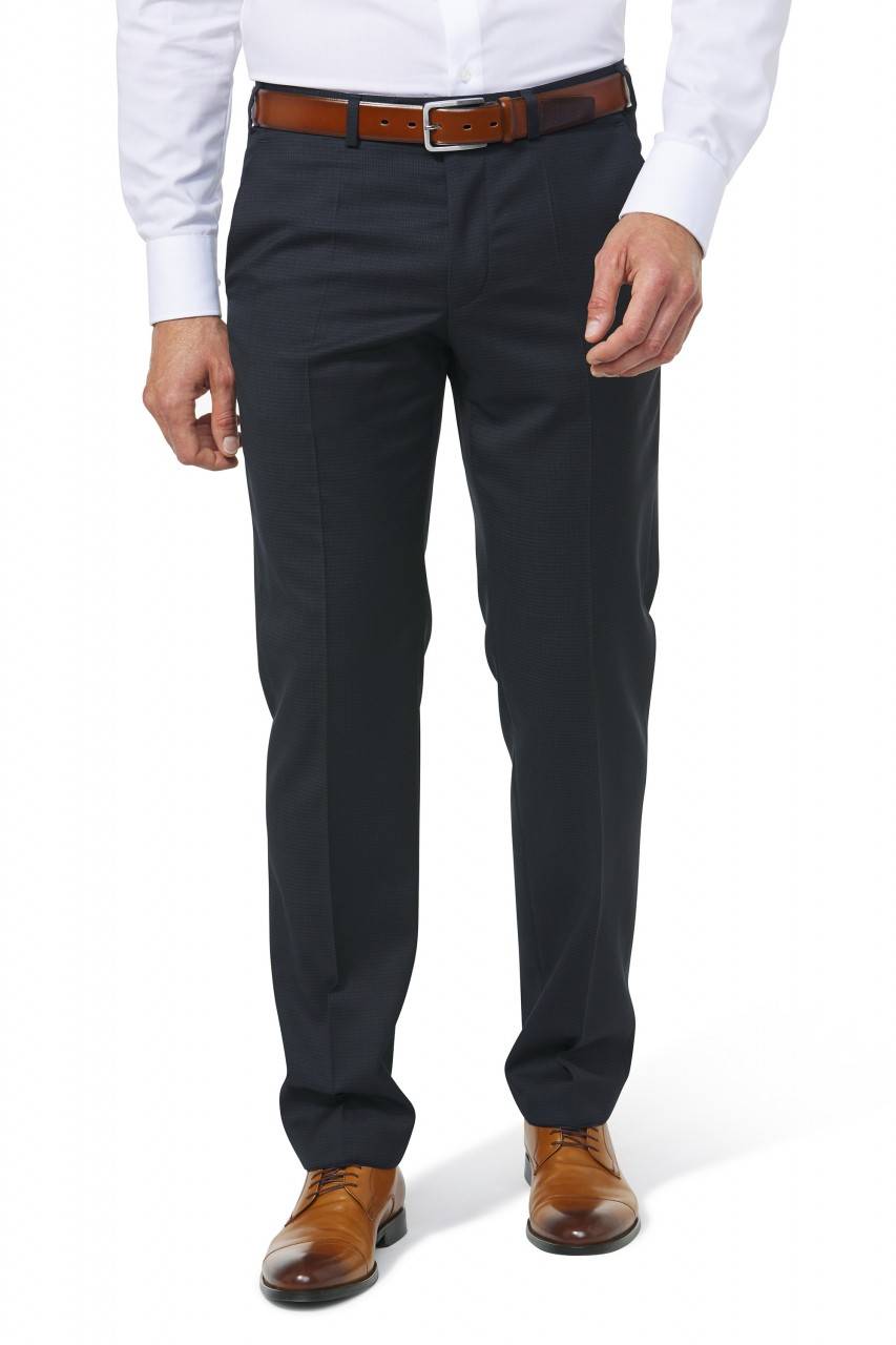 Digel Pantalone Digel Blu Con Micro Disegno Drop Sei Modern Fit