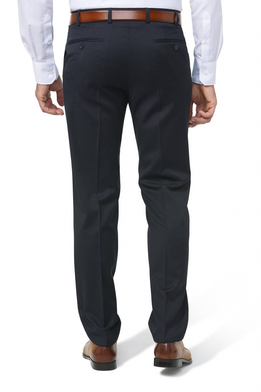 Digel Pantalone Digel Blu Con Micro Disegno Drop Sei Modern Fit