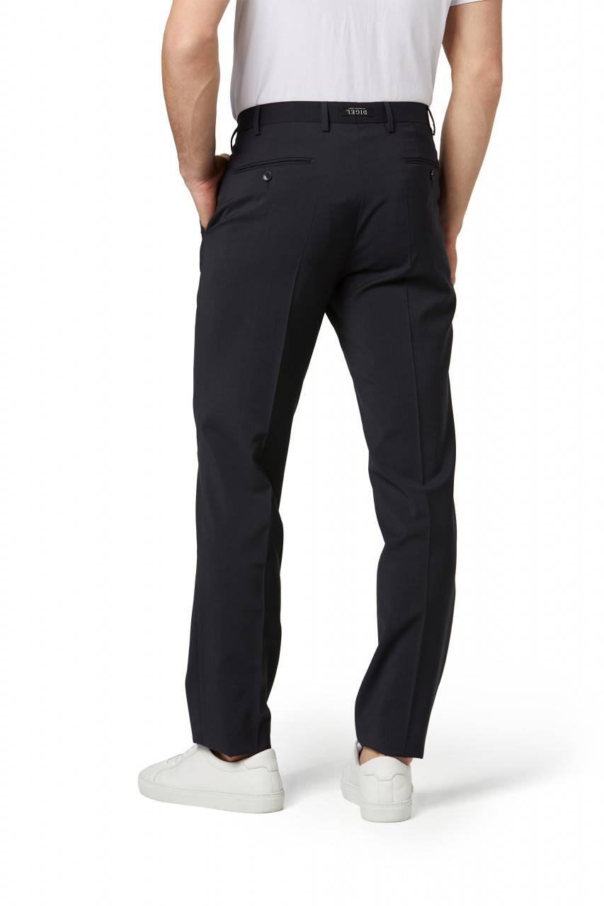 Digel Pantalone Digel Drop Quattro In Pura Lana Marzotto 100's