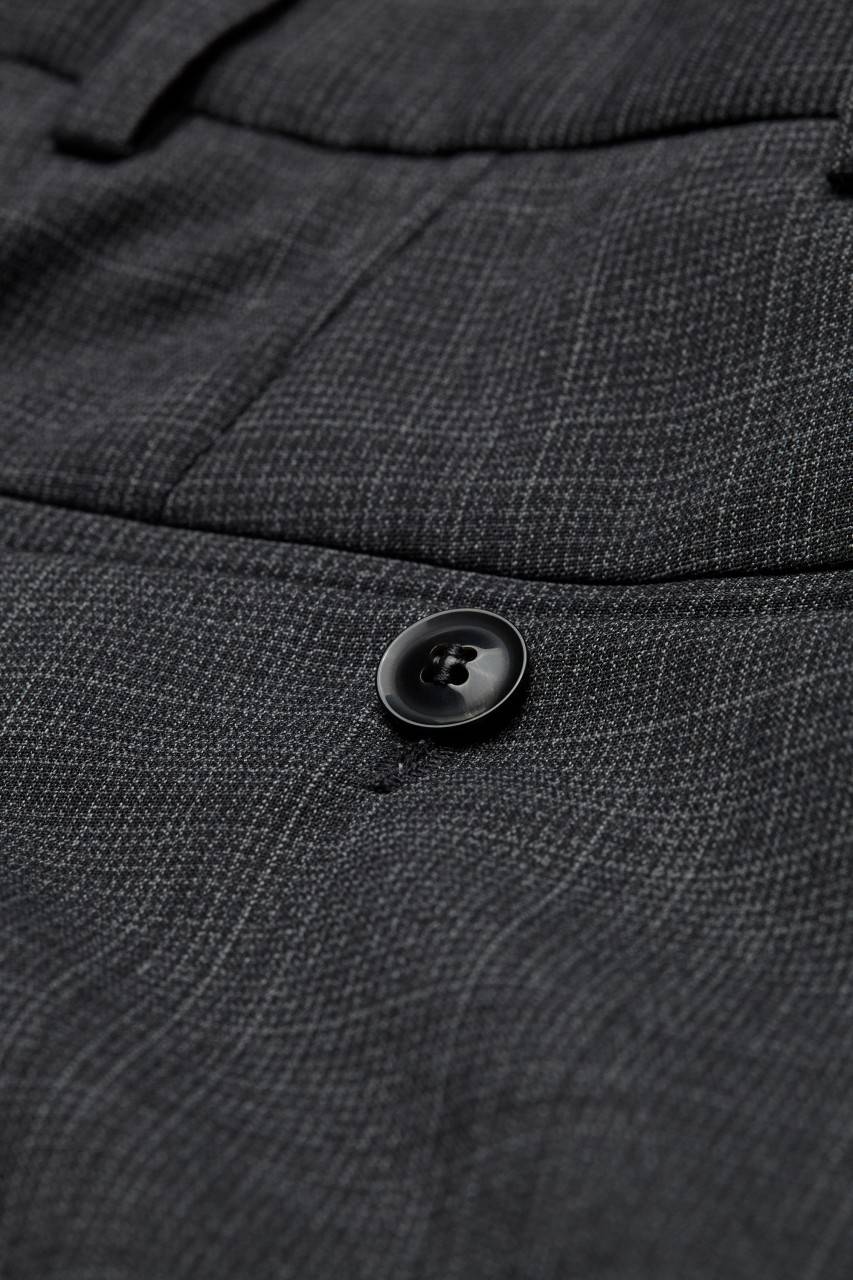 Digel Pantalone Digel Grigio Fantasia Principe Di Galles Drop Sei Modern Fit