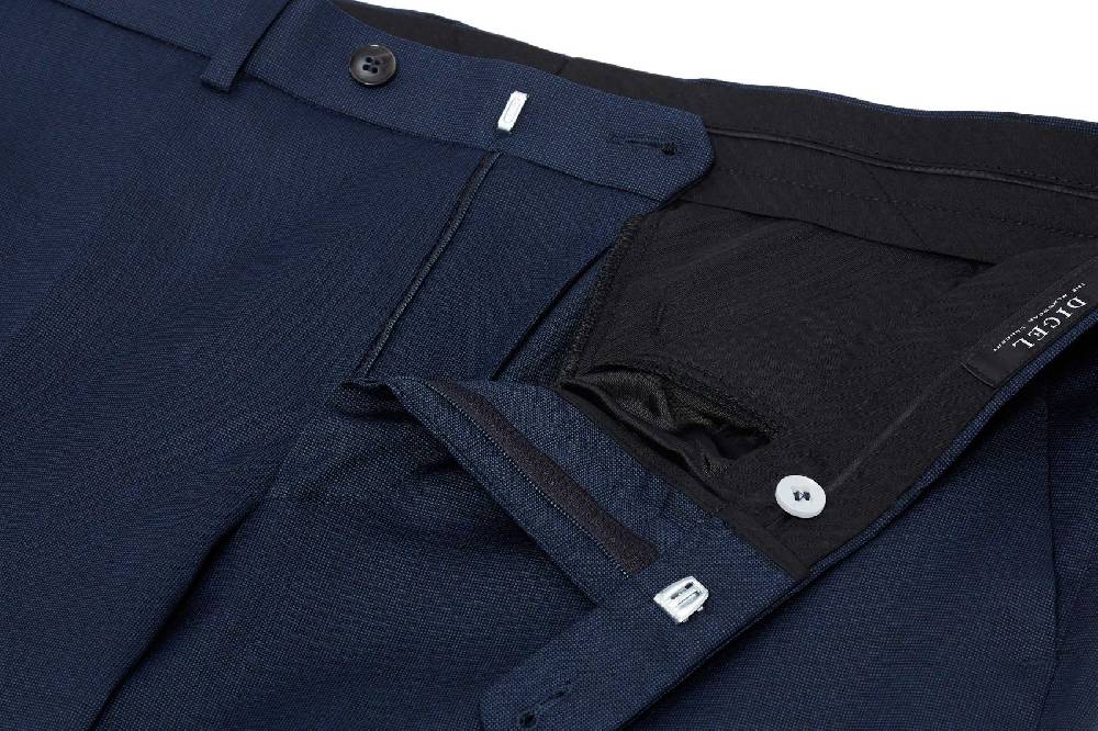 Digel Pantalone Digel In Pura Lana Reda Drop Sei Modern Fit In Tre Colori