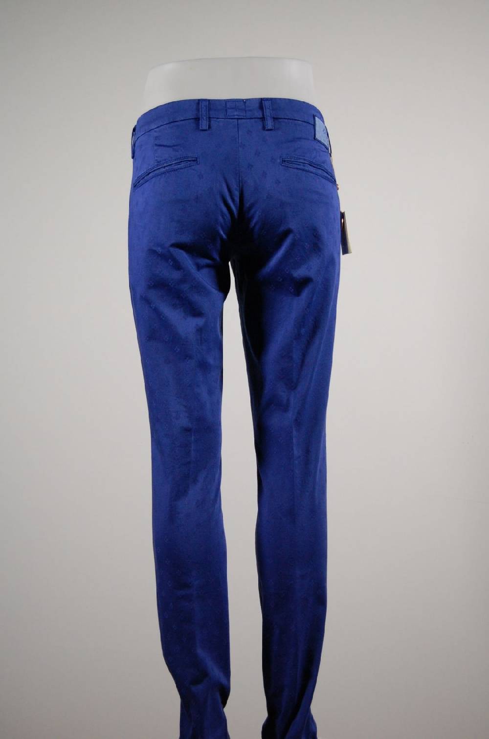 Fradi Pantalone Fradi Slim Fit Jacquard Stretch In Due Colori