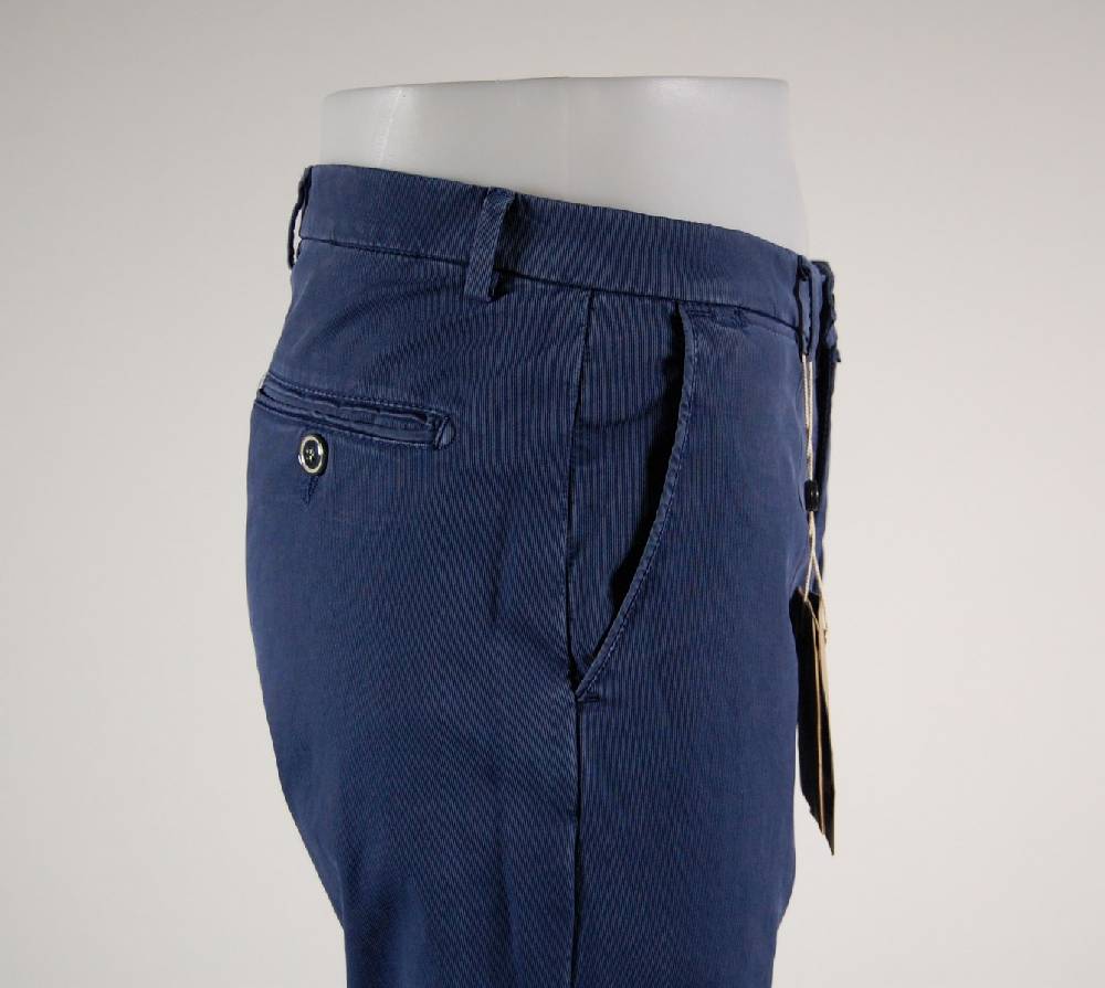 B Settecento Pantalone In Cotone Elasticizzato Bsettecento Tre Colori