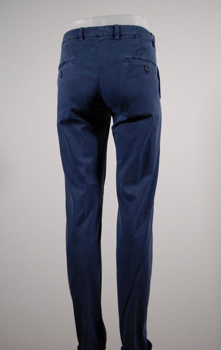 B Settecento Pantalone In Cotone Stretch Smerigliato B700 In Cinque Colori