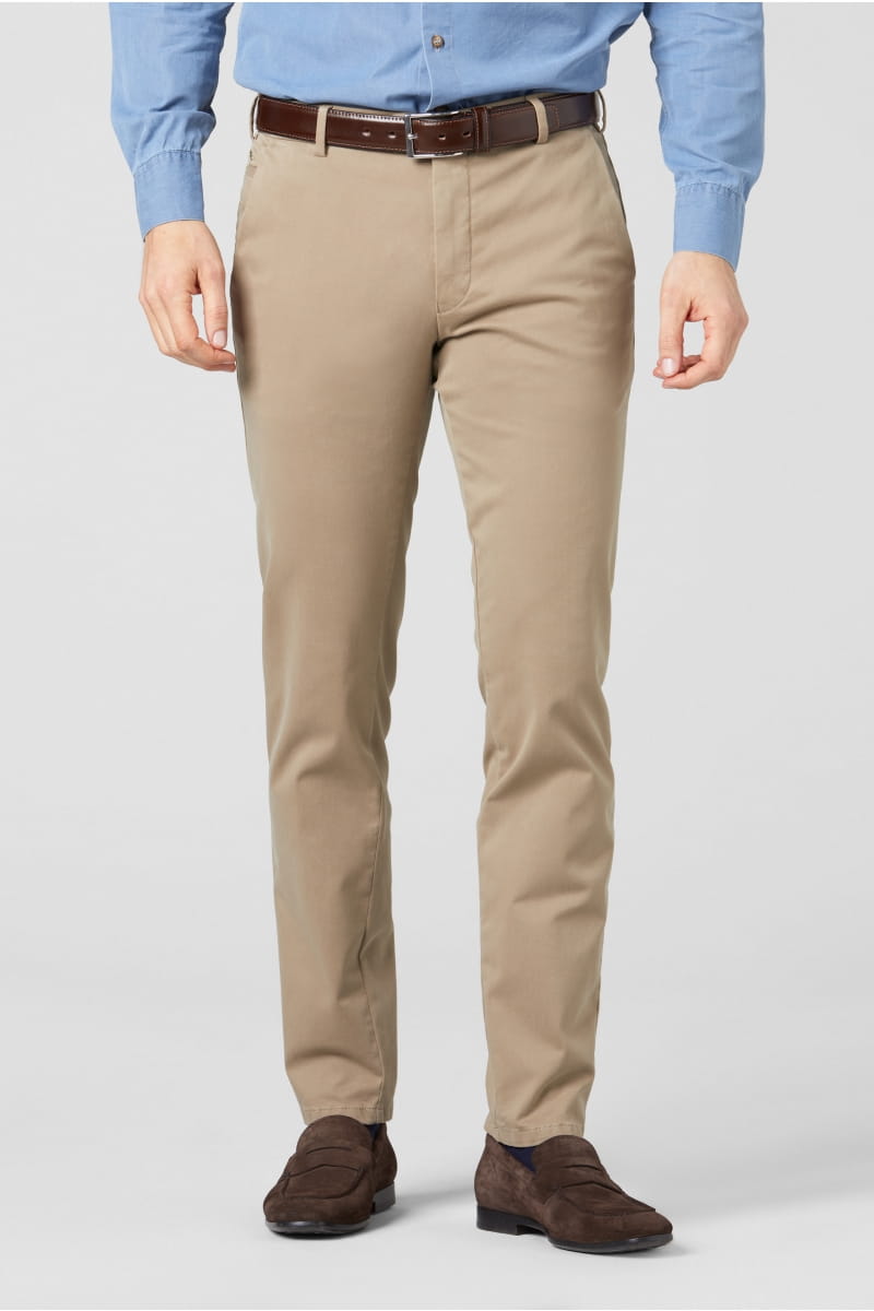 Meyer Pantalone meyer in cotone pima stretch modern fit