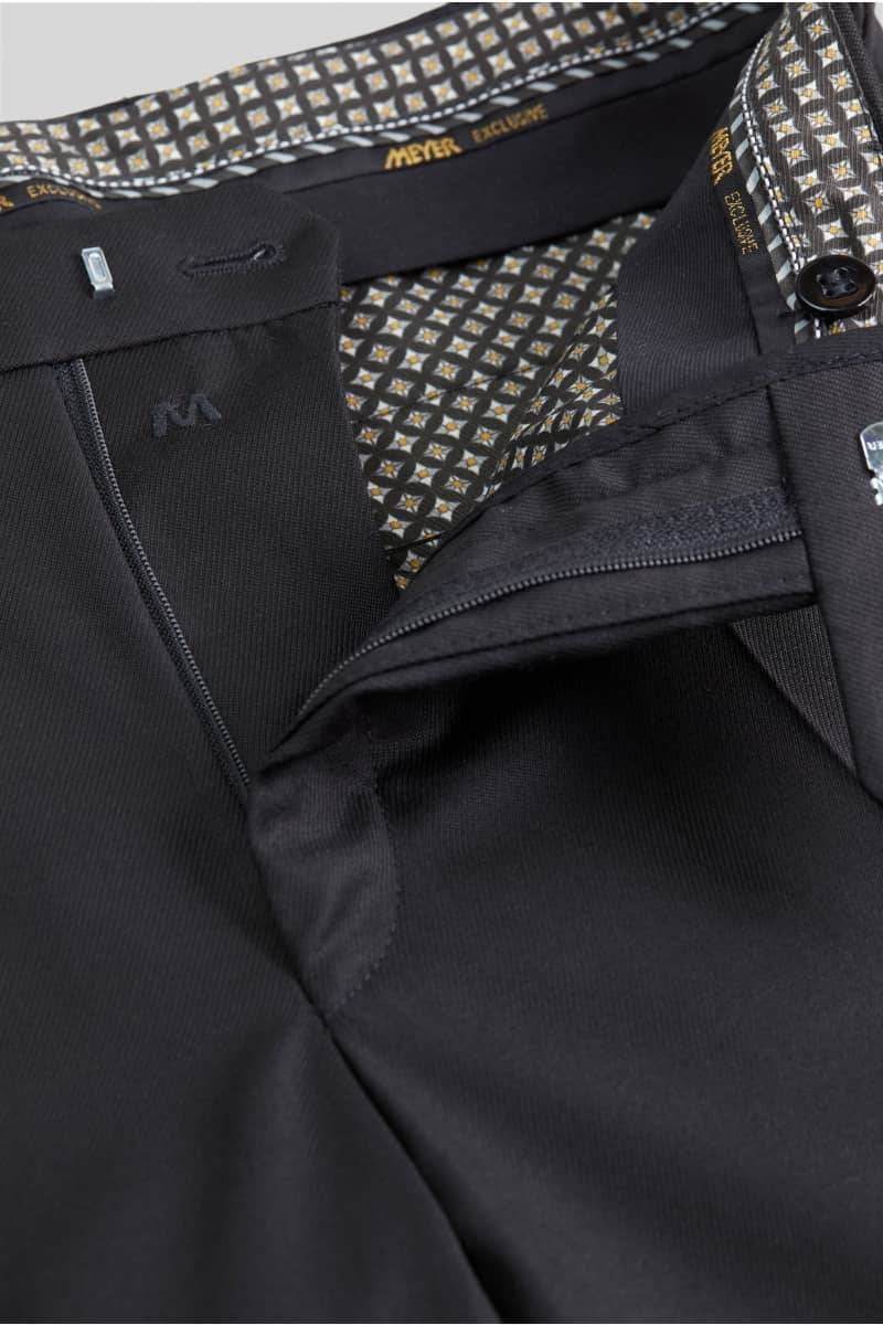 Meyer Pantalone Meyer In Pura Lana Natural Stretch Modern Fit