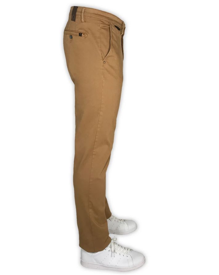 Sea Barrier Pantalone Sea Barrier Grigio Scuro In Cotone Raso Stretch Modern Fit