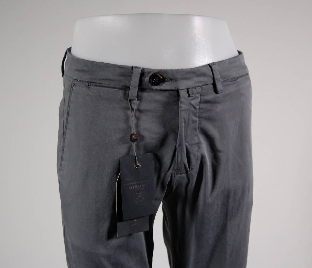 B Settecento Pantalone Slim Fit In Cinque Colori B700 Stretch