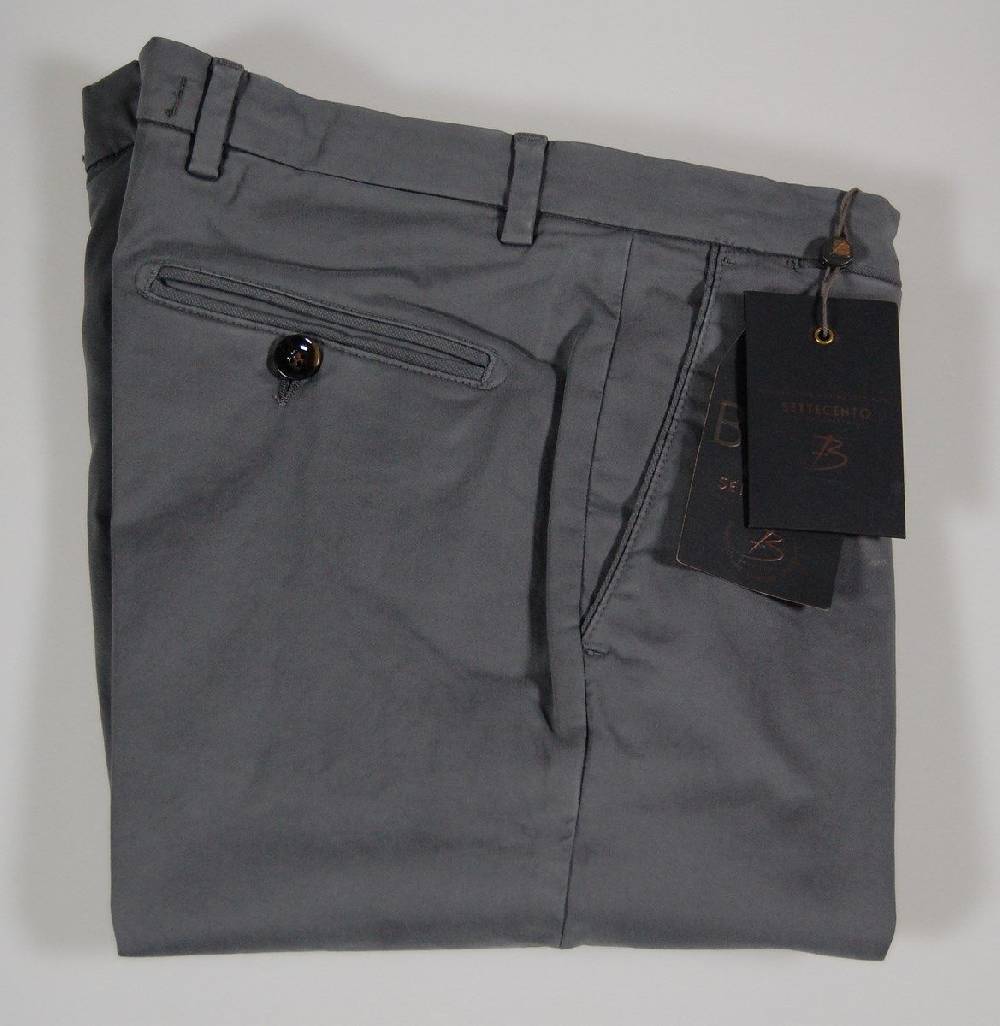B Settecento Pantalone Slim Fit In Cinque Colori B700 Stretch