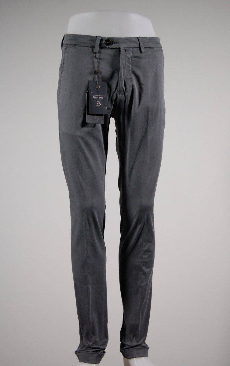 B Settecento Pantalone slim fit in cinque colori b700 stretch