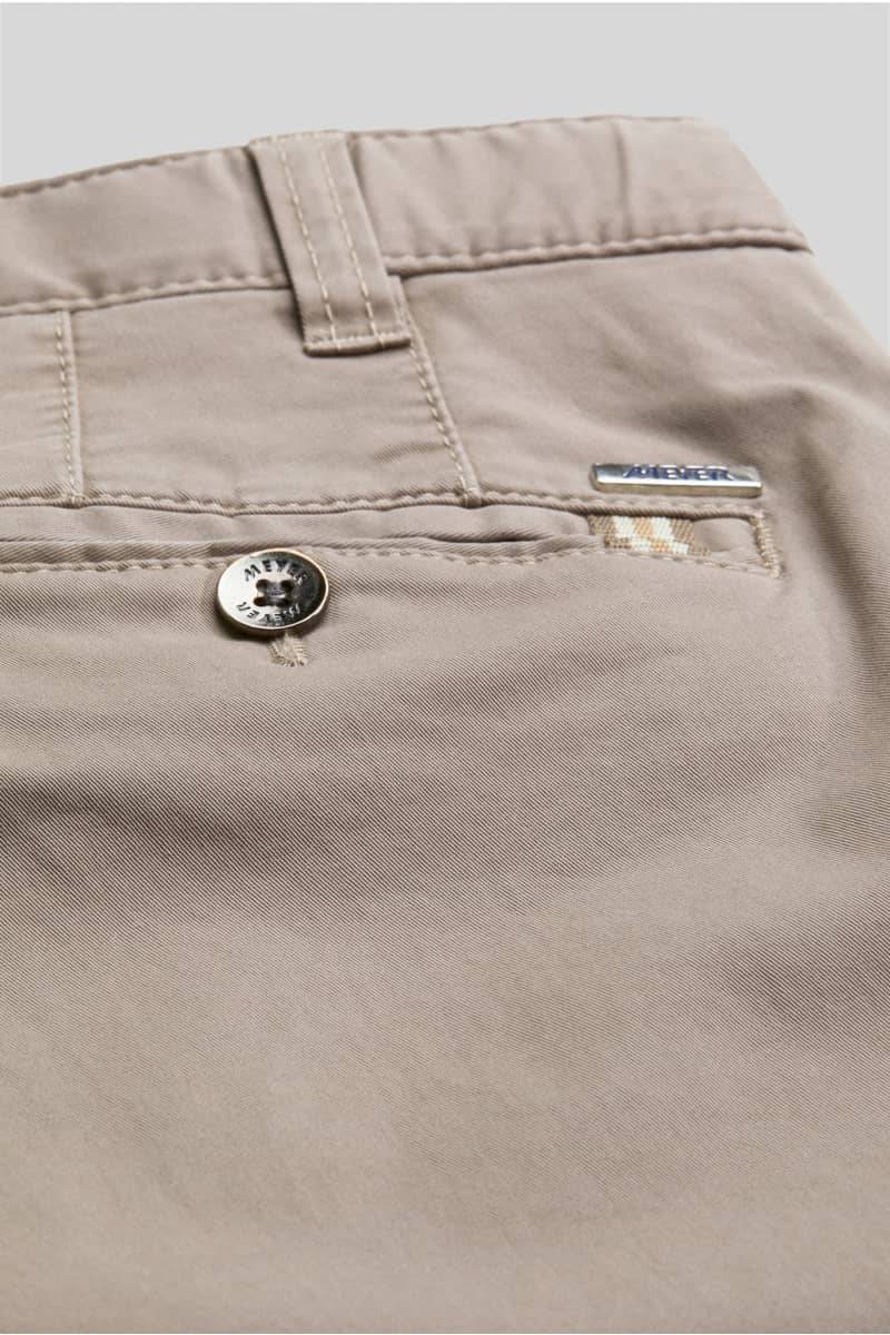 Meyer Pantalone Tortora Meyer In Cotone Fairtrade Modern Fit