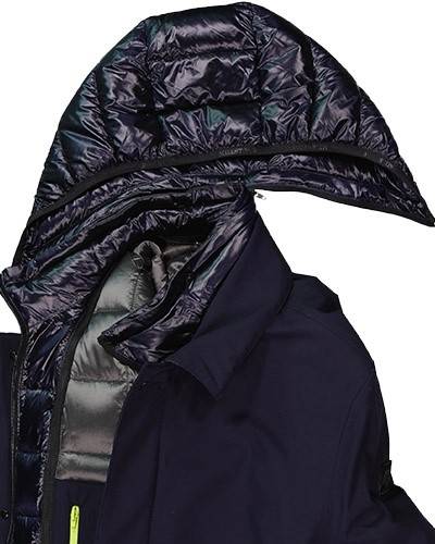 Milestone Parka Imbottito In Microfibra Funzionale Milestone