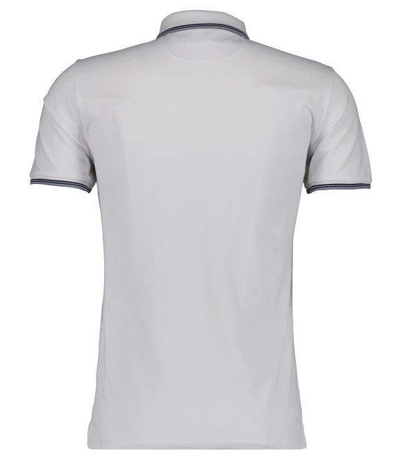 Ragman Polo Bianca In Tessuto Performante Ragman Modern Fit