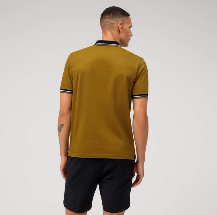 Olymp Polo Color Cachi Olymp Regular Fit Cotone Piqué
