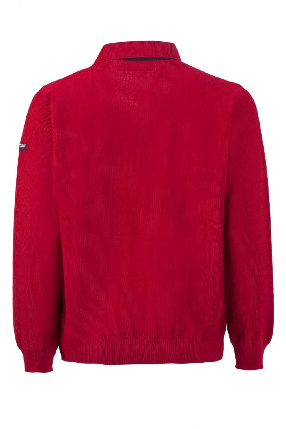 Green Coast Polo Con Zip Green Coast Bordò Modern Fit Made In Italy