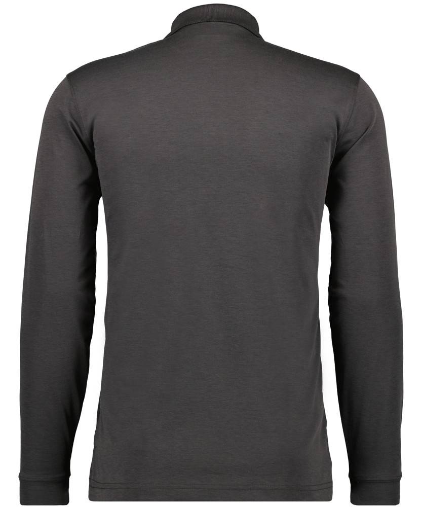 Ragman Polo Grigio Scuro Con Taschino Ragman No Stiro Modern Fit