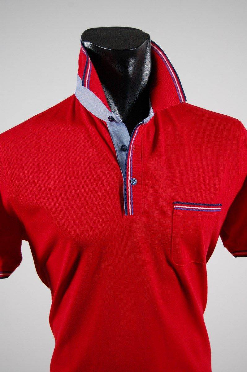 MG Polo In Cotone Piqué Mg Con Taschino In Cinque Colori