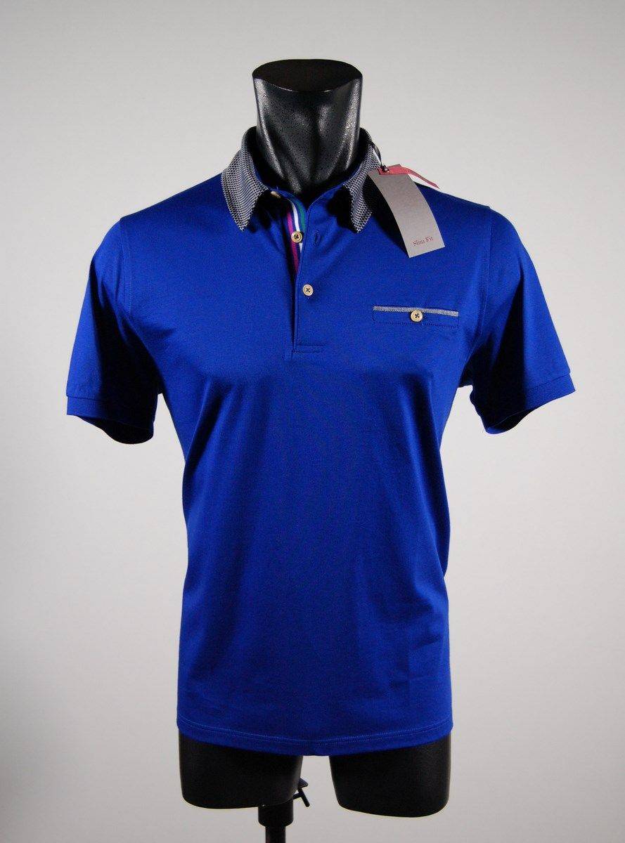 Bramante Polo Maniche Corte Slim Fit Bramante Con Collo Camicia