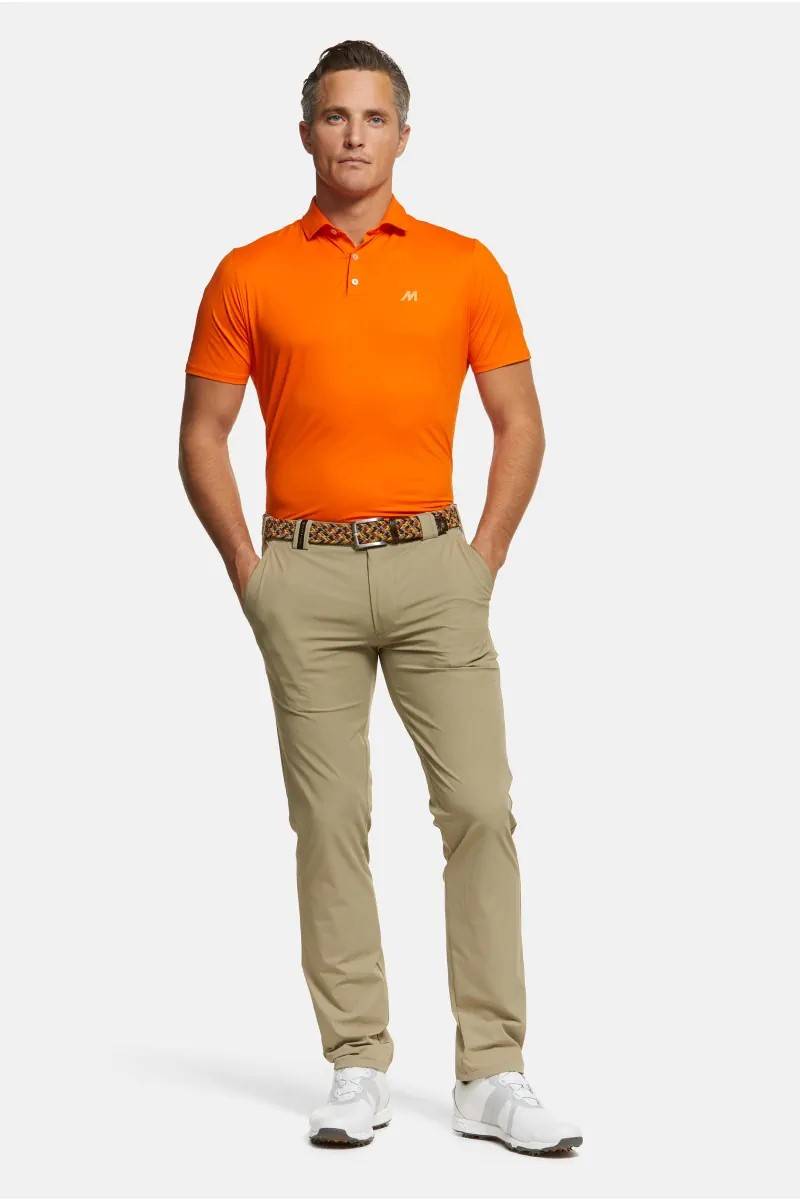 Meyer Polo Meyer Arancione Tessuto Performante Tecnico