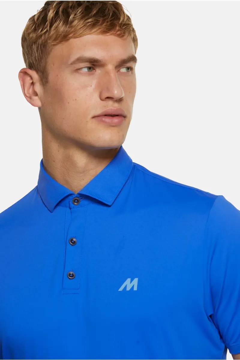 Meyer Polo Meyer Blu Elettrico Tessuto Performante Tecnico