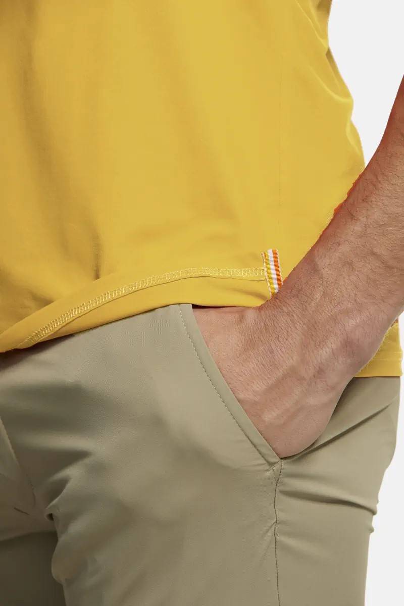 Meyer Polo Meyer Gialla Tessuto Performante Tecnico