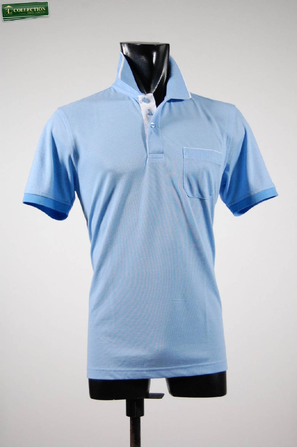 Bramante Polo No Stiro Bramante In Due Colori Con Taschino