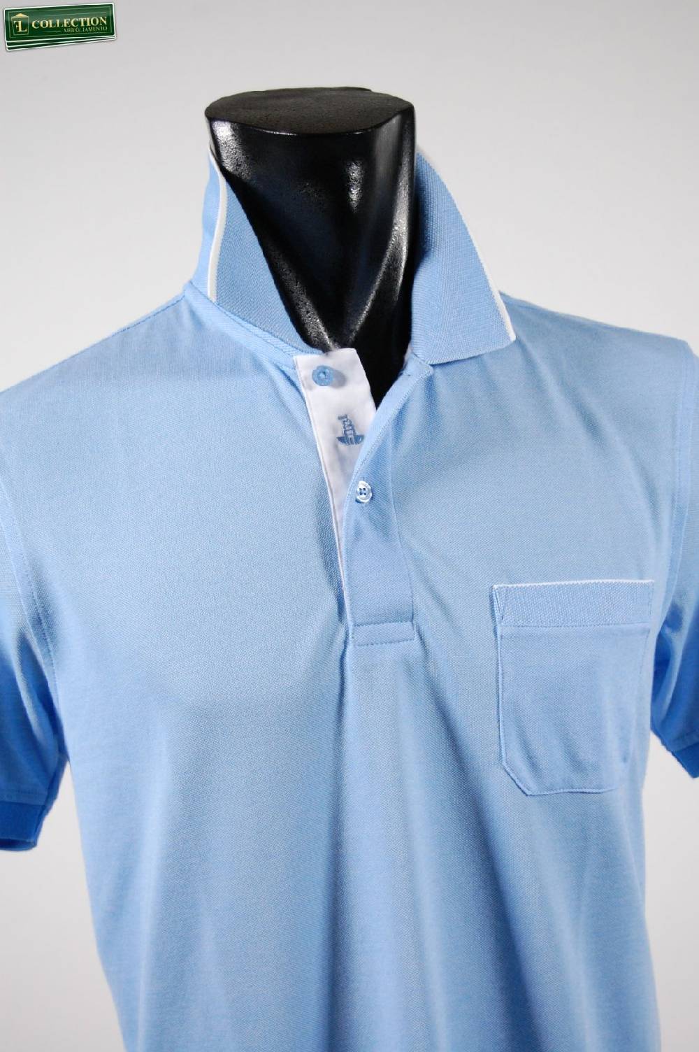 Bramante Polo No Stiro Bramante In Due Colori Con Taschino