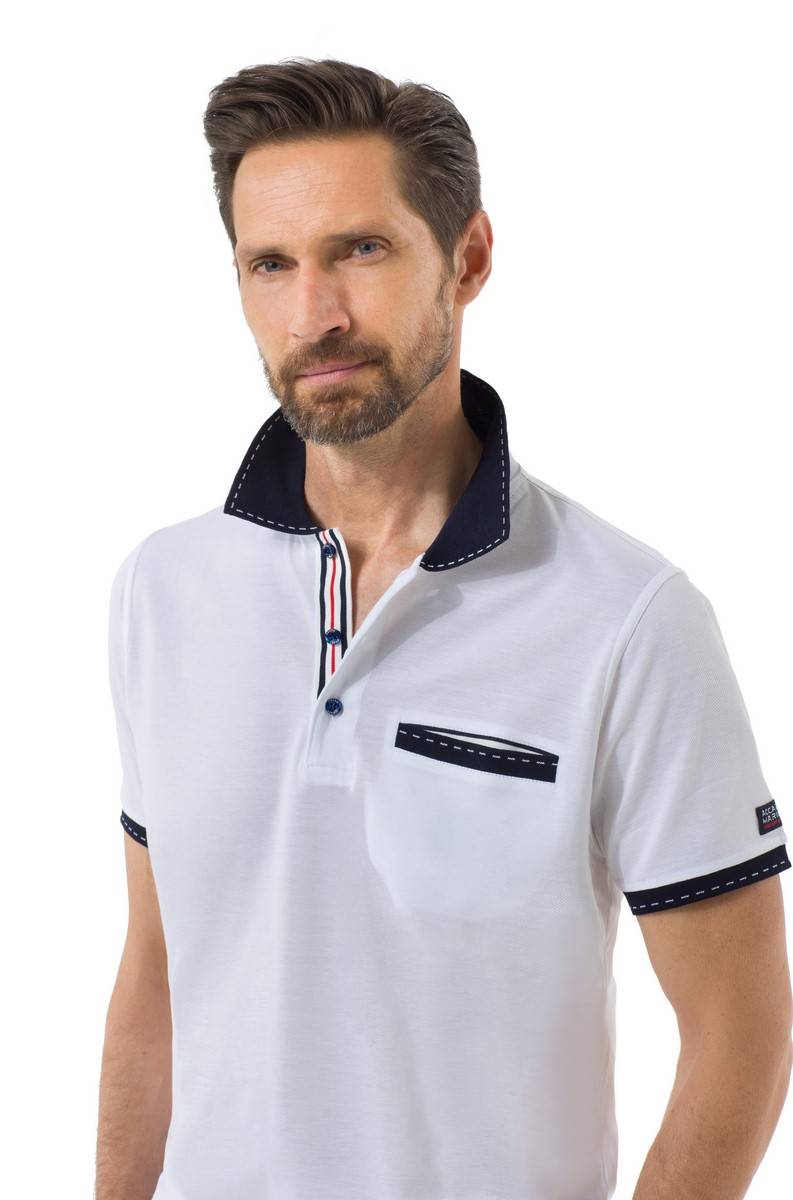 Green Coast Polo regular fit green coast in filo di scozia