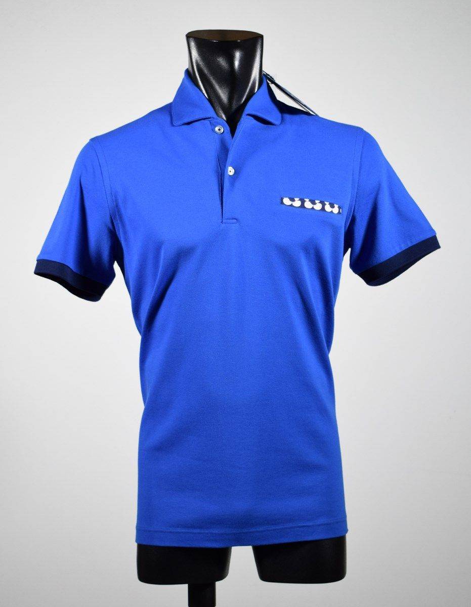Ocean Star Polo Slim Fit Ocean Star Con Taschino Profilo In Contrasto