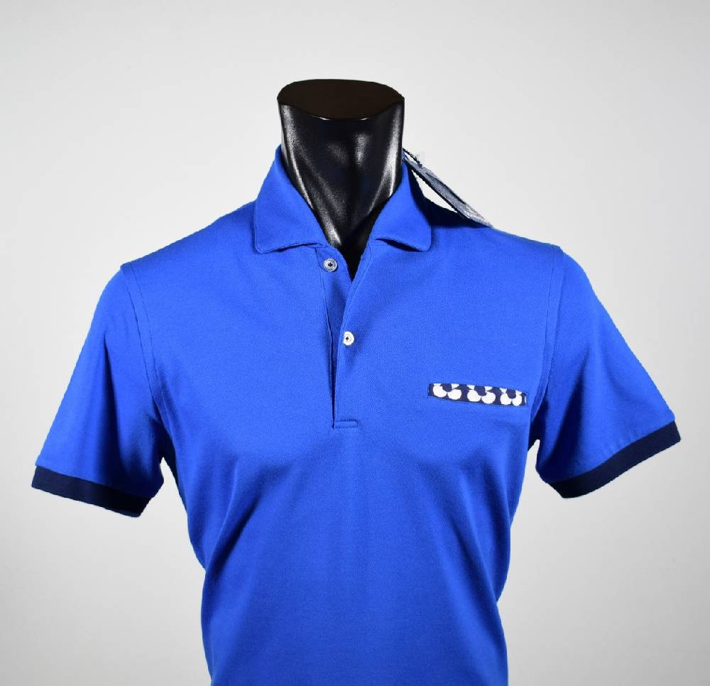 Ocean Star Polo Slim Fit Ocean Star Con Taschino Profilo In Contrasto