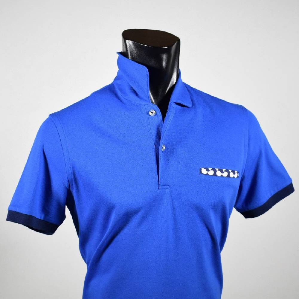 Ocean Star Polo slim fit ocean star con taschino profilo in contrasto