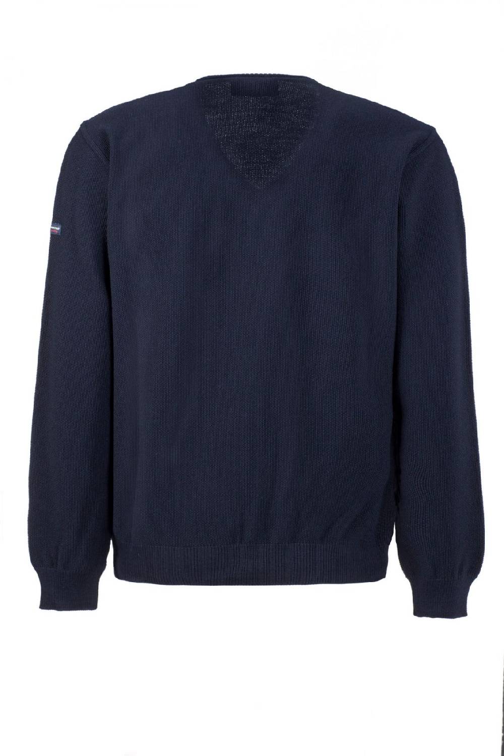 Green Coast Pullover Blu Green Coast Modern Fit Made In Italy