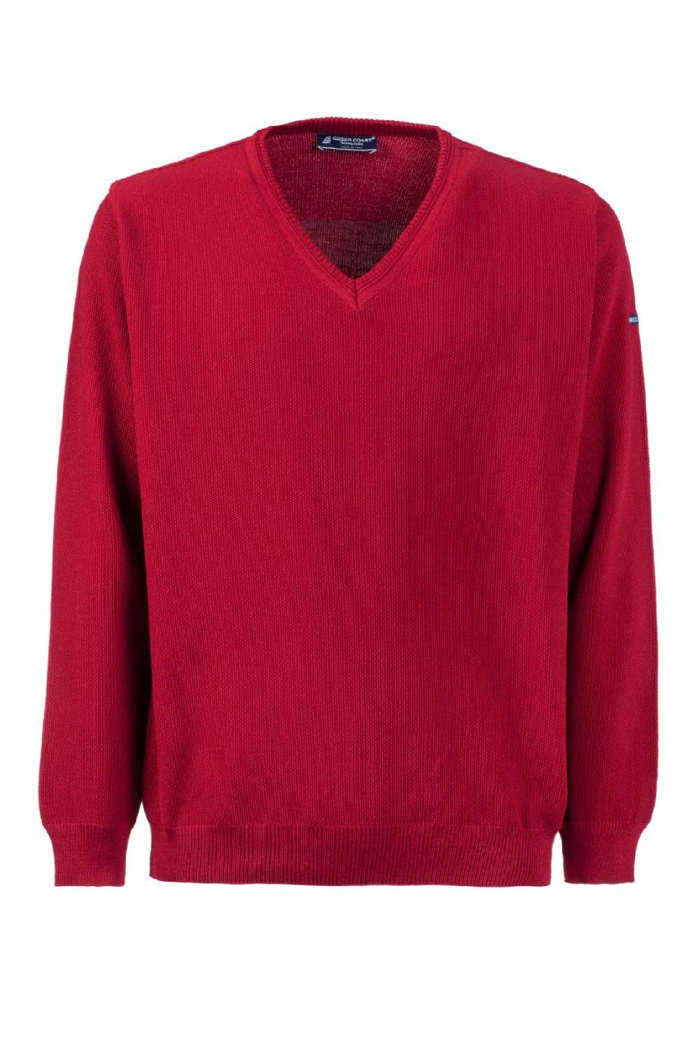 Green Coast Pullover bordò green coast modern fit made in italy