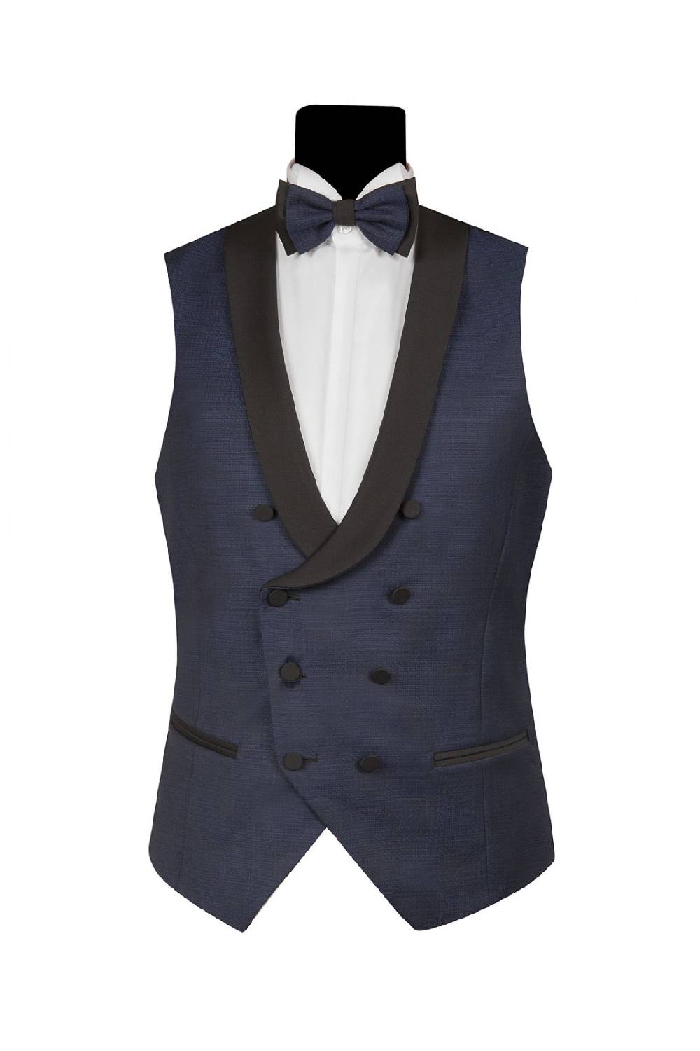 Simbols Smoking Blu Simbols Slim Fit In Lana Jacquard