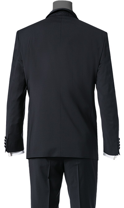 Digel Smoking Con Petto A Lancia Digel Drop Sei Modern Fit In Pura Lana Marzotto