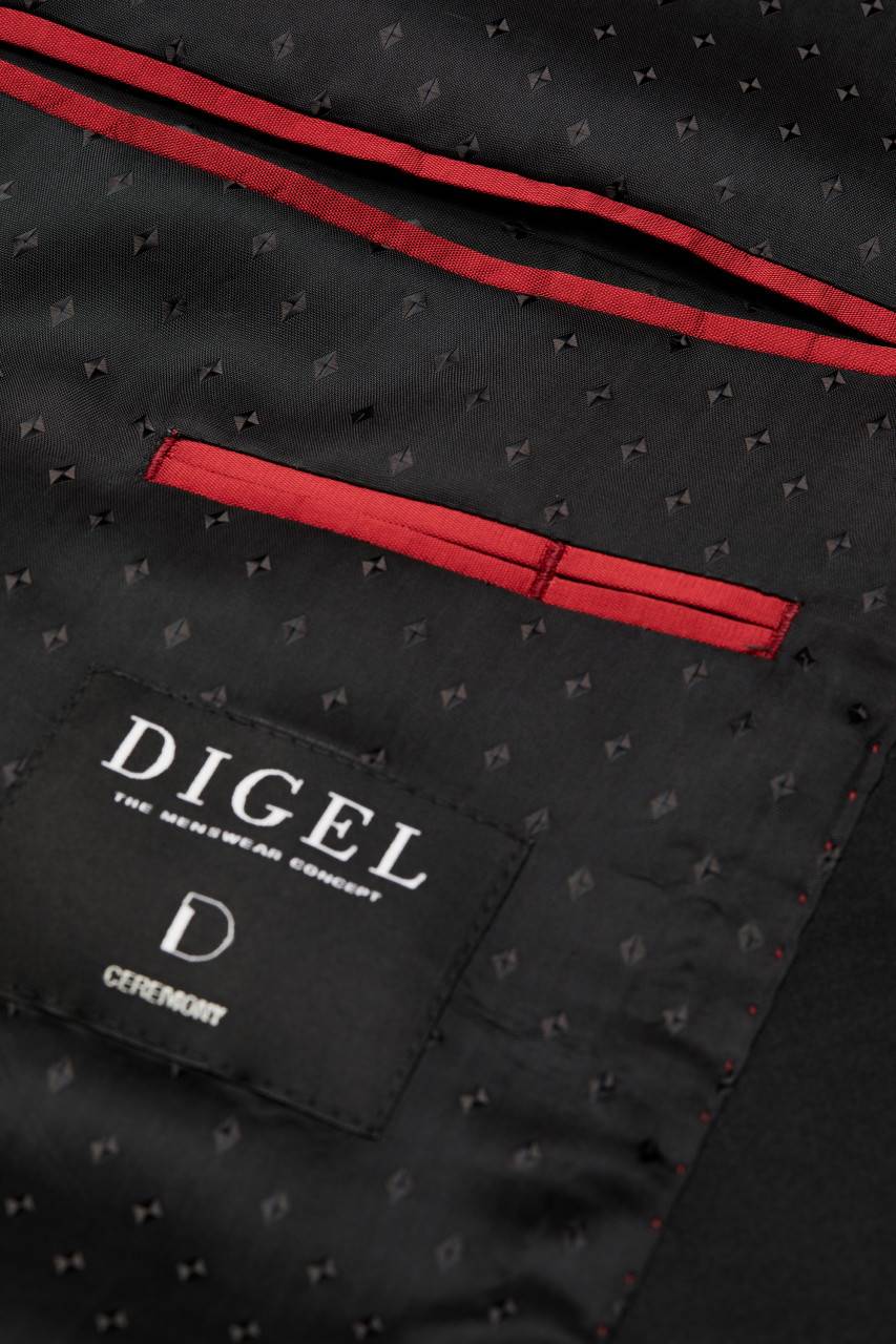 Digel Smoking Da Gala Digel Regular Fit Fresco Lana Super 100's