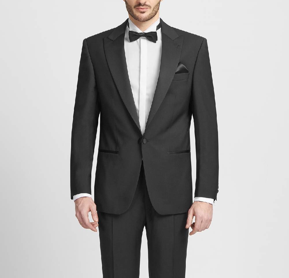 Digel Smoking Digel Modern Fit Drop Quattro Corto Con Petto A Lancia