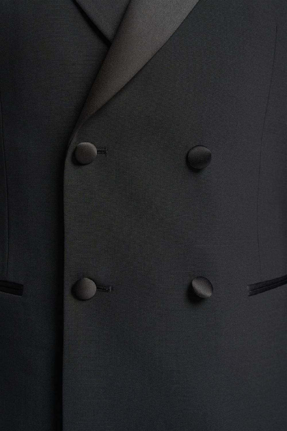 House Of Cavani Smoking Doppiopetto Cavani Slim Fit Lana Stretch