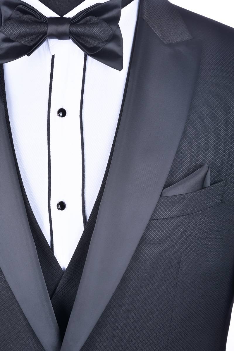 Baggi Smoking Nero Baggi Completo Di Panciotto E Papillon