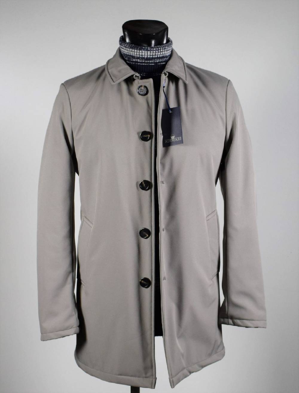 Adimari Trench Impermeabile Ghiaccio Adimari Modern Fit