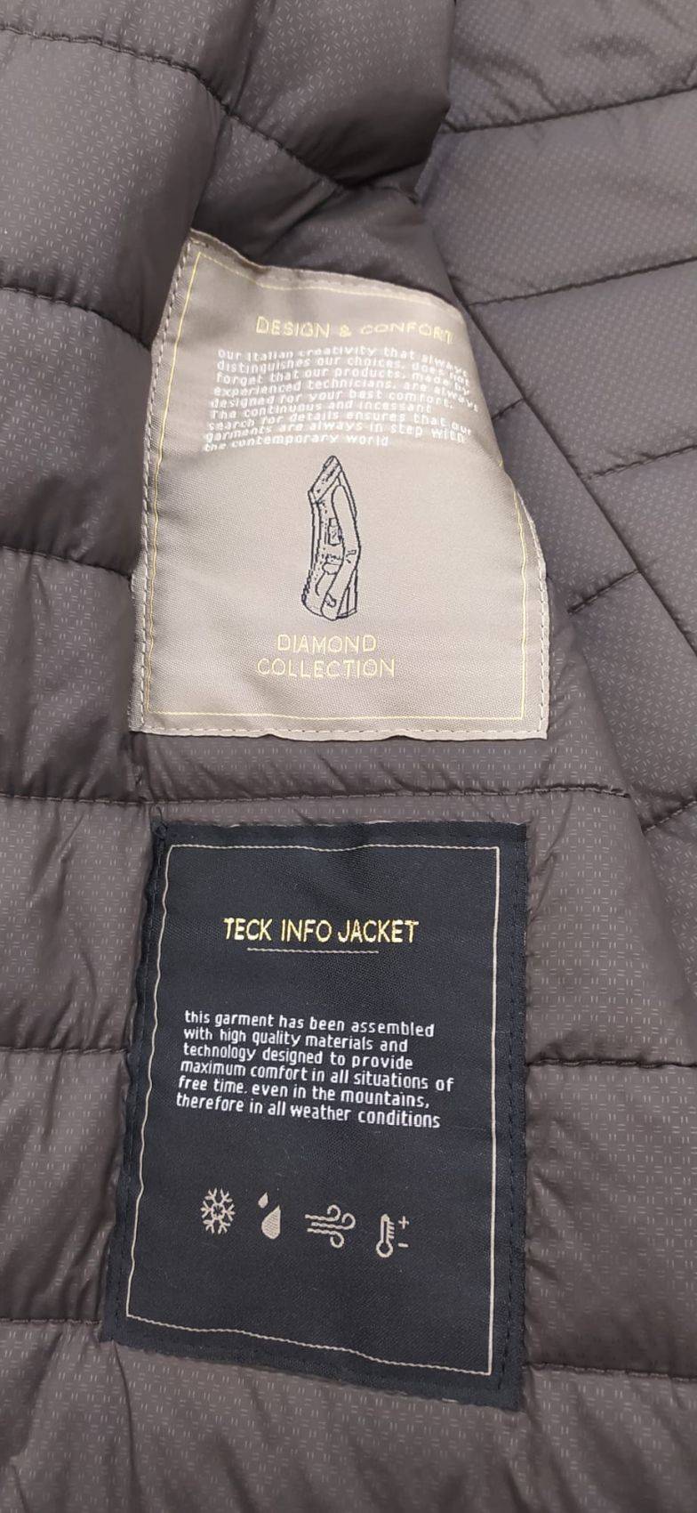 Adimari Trench Impermeabile Imbottito Corda Con Pettorina Anti Vento Staccabile