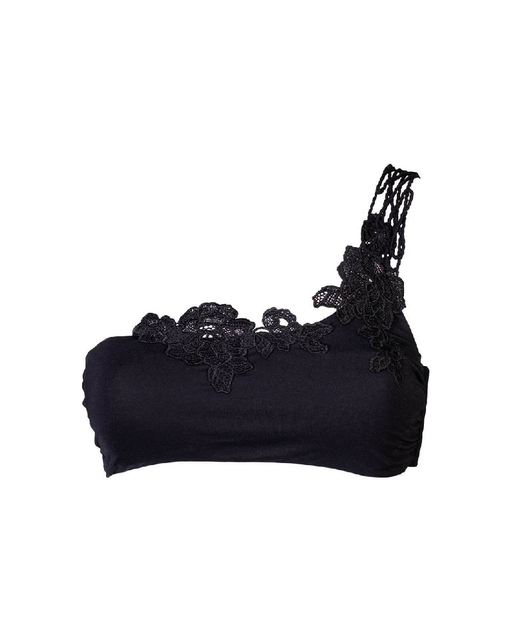 Raffaela D´Angelo Monospalla con macramè e cornelie