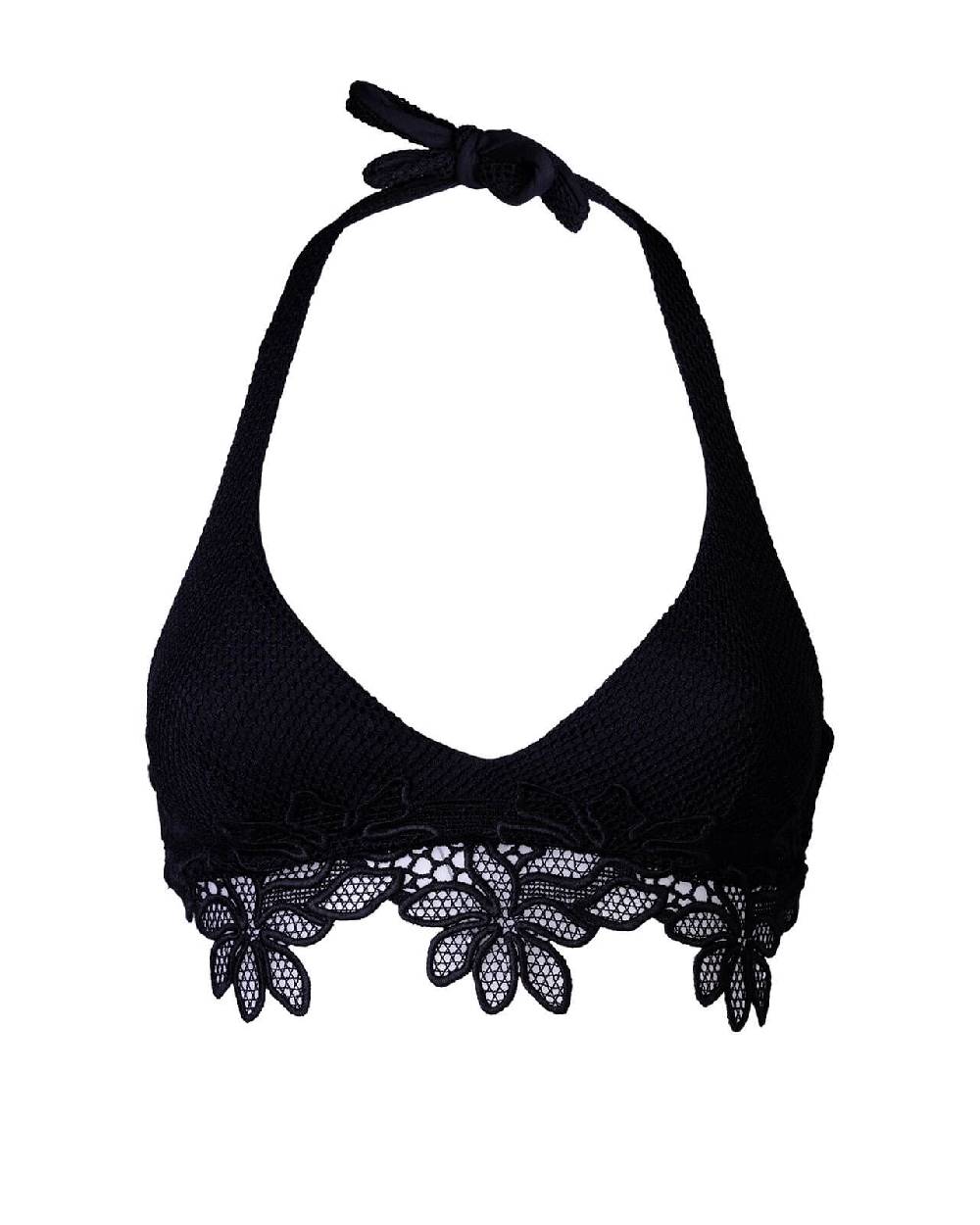 Raffaela D´Angelo Brassiere rete e macramè